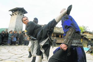 Donnie Yen kung fu fighting