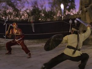 two oponents face off in Legendary Weapons of China movie